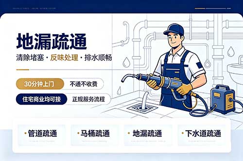 德阳地漏疏通